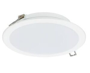 DN065B BIAŁY OPRAWA DOWNLIGHT PT LED 19W NW 4000K 2000LM IP20 110ST D200MM LED20 G4 RD TWORZYWO