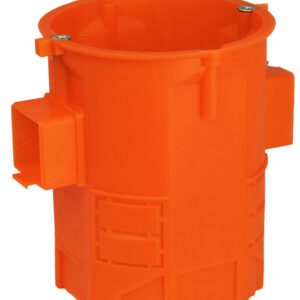 S 60GFW PUSZKA INSTALACYJNA PT 1X FI60 81MM EKSTRAGŁĘBOKA SZEREGOWA Z WKRĘTAMI POMARAŃCZOWY