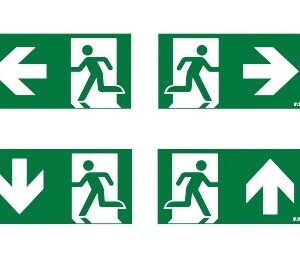 SAFE LITE KOMPLET PIKTOGRAMÓW 4SZT