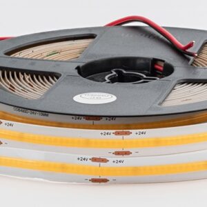 NEXTEC ST TAŚMA LED  9W/1M 5M 10MM 24V DC IP20 ŚCIEMNIALNA WW 3000K 810LM/1M 480LED COB/1M 180ST