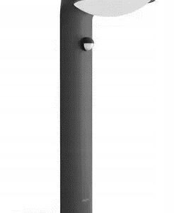 TYLA ANTRACYT OPRAWA SŁUPEK OGRODOWY LED 9W WW 2700K 820LM IP44 + CZUJNIK RUCHU METAL