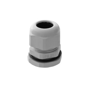 PG-21 CABLE GLAND INSULATED NON-FLAMMABLE GRAY IP 67