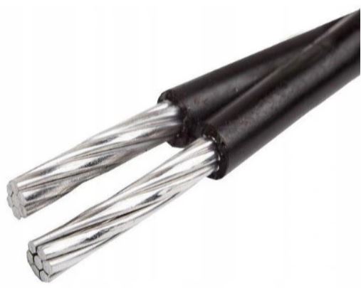 ASXSN NFA2X 2X 16 CZARNY KABEL SAMONOŚNY AL 0.6/1KV USIECIOWANY XLPE UNIEPALNIONY