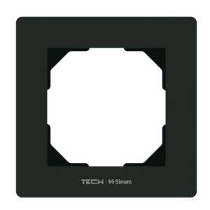 SINUM BLACK GLASS FRAME 1X FG-01