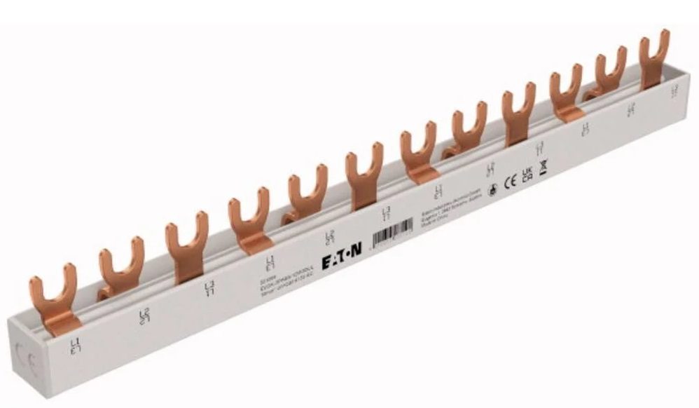 EVGK-3PHAS/12M SZYNA ŁĄCZENIOWA WIDEŁKOWA 63A 10MM2 3P 12M