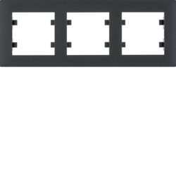 LUMINA INTENSE CZARNY RAMKA 3X POZIOMA