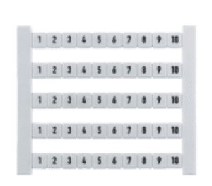 DEK 6 FWZ   1-10 OZNACZNIK POZIOMY BIAŁY