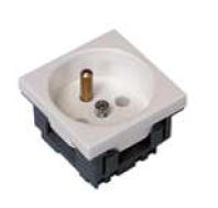 M45 BIAŁY GNIAZDO 1X Z/U 2M