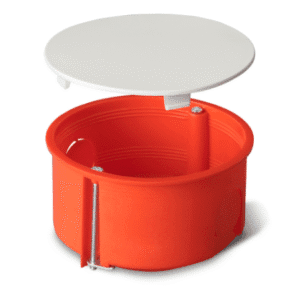 PK-80F PUSZKA INSTALACYJNA PT GIPS 1X FI80 IP20 Z DEKLEM CEGLASTY