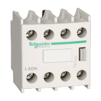 Schneider Electric Auxiliary Contact Block LC1 4NO Terminal Box, LADN40