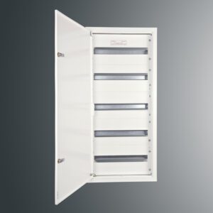 RW-22NN5X20S METAL DISTRIBUTION BOARD PT 100M 5X 20M N+PE IP30 950X420X175 SOLID DOOR WHITE