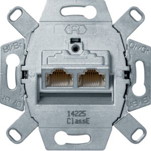 ONE PLATFORM M COMPUTER SOCKET MECHANISM 2X UAE 8 CAT.6 FTP 250MHZ