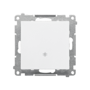 SIMON 55 WHITE MATT MODULE CROSS SWITCH SPRING CLAMP 10AX 250V