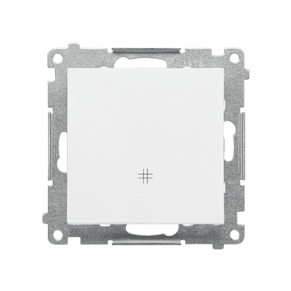 SIMON 55 WHITE MATT MODULE CROSS SWITCH SPRING CLAMP 10AX 250V