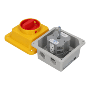 LK16R-2.8211OB1 16A 0-1 3P CAM SWITCH 16A 3P OB IP65 BLACK DRIVE