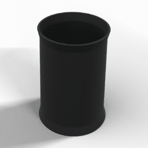 QZK 32 ZŁĄCZKA FI32 DO RUR OSŁONOWYCH KARBOWANYCH CZARNY