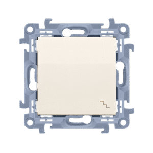 SIMON 10 MODUŁ KREM ŁĄCZNIK UNIWERSALNY "SCHODY" ZACISKI ŚRUBOWE 10AX 250 V