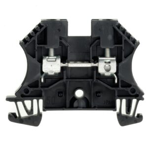 WDU 4.0 SW ZŁĄCZKA SZYNOWA PRZELOTOWA GWINTOWA CZARNY