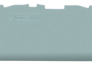 ŚCIANKA KOŃCOWA/WEWNĘTRZNA GR. 0,7 MM, SZARA