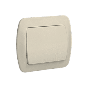 SIMON AKORD BEIGE 1-POL SWITCH SCREW TERMINALS 10AX 250V