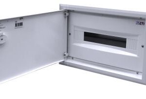 ERP18-1 PLASTIC DISTRIBUTION BOX PT 18M 1X 18M N+PE IP40 IK08 275X418X120 SOLID DOOR METAL WHITE DIDO