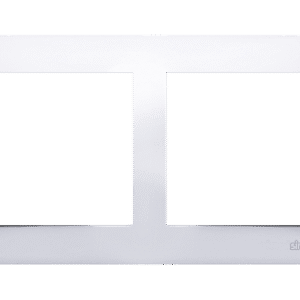 CHROM METAL RAMKA 2X