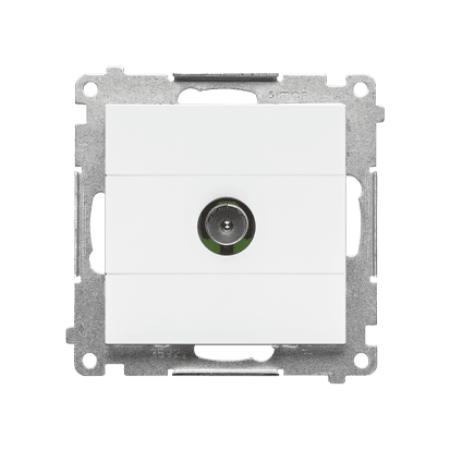 SIMON 55 MODUŁ BIAŁY MAT GNIAZDO TV 1X DO INSTALACJI INDYWIDUALNYCH