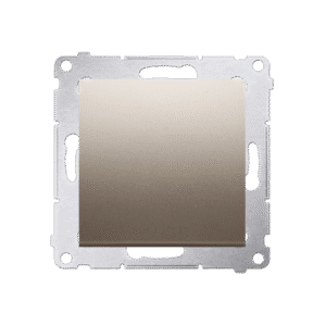 SIMON 54 GOLD MAT MODULE SINGLE POLE SWITCH SPRING TERMINALS 10AX 250V