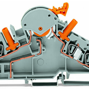 ZŁĄCZKA ROZŁĄCZALNO-POMIAROWA 6.0 DO PRZEKŁADNIKÓW PRĄDOWYCH SZARY