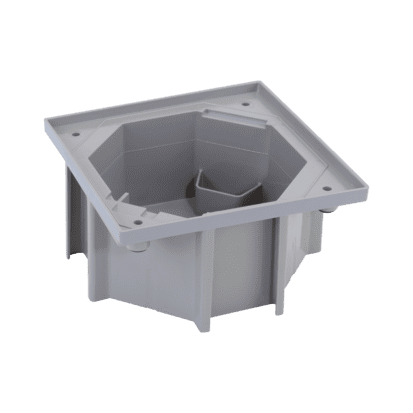 CONNECT GRAY BASE FOR FLOOR BOX FOR CASTING IP66