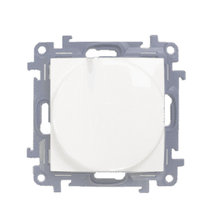 SIMON 10 MODUŁ BIAŁY ŚCIEMNIACZ 1- BIEGUNOWY NACISKOWO - OBROTOWY DO LED ŚCIEMNIALNYCH 230V