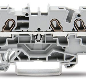 TOPJOBS  4.0 ZŁĄCZKA PRZELOTOWA 3-PRZEWODOWA 4 MM2, SZARY