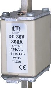 NH00 100A 250V DC WKŁADKA TOPIKOWA BM WT-00