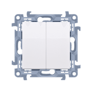 SIMON 10 WHITE MODULE SERIAL SWITCH BACKLIT SCREW TERMINALS 10AX 250 V
