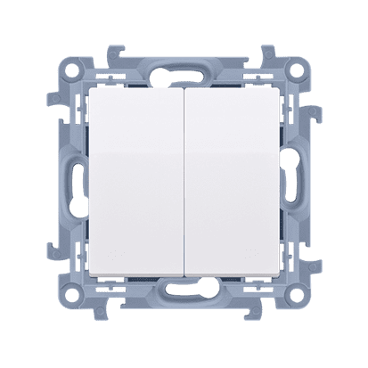 SIMON 10 WHITE MODULE SERIAL SWITCH BACKLIT SCREW TERMINALS 10AX 250 V