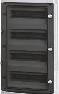 ECH-48PT-S ROZDZIELNIA PLASTIKOWA NT 48M 4X 12M N+PE IP65 IK07 DRZWI DYMNE SZARY DIDO 1500V/DC