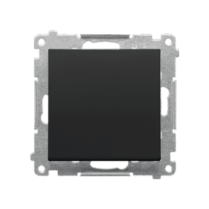 SIMON 55 BLACK MATT MODULE UNIVERSAL SWITCH SPRING TERMINALS 10AX 250V