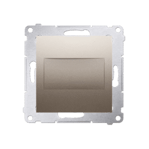 SIMON 54 GOLDEN MAT MODULE BLANK FRAME WITH BRIDGE AND CLIPS
