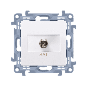 SIMON 10 MODUŁ BIAŁY GNIAZDO TV TYP F