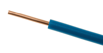 H07V-U DY 1.5 BLACK SINGLE-CORE WIRE 450/750V CLASS 1