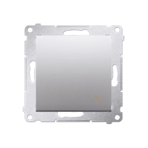 SIMON 54 SILVER MAT MODULE UNIVERSAL SWITCH "STAIR" SPRING CLAMP 10AX 250V