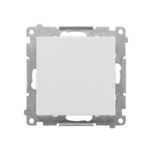 SIMON 55 MODULE LIGHT GRAY MATT SINGLE POLE SWITCH SPRING TERMINALS 10AX 250V