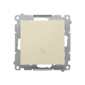 SIMON 55 MODUŁ SZAMPAŃSKI MAT ŁĄCZNIK UNIWERSALNY "SCHODY" ZACISKI SPRĘŻYNOWE 10AX 250V