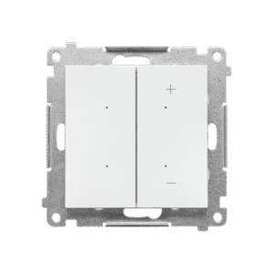 SIMON 55 MODUŁ BIAŁY MAT ŚCIEMNIACZ DO LED ŚCIEMNIALNYCH KLAWISZOWY