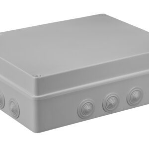 S-BOX 706 PUSZKA INSTALACYJNA NT 380X300X120 IP55 12 DŁAWIKÓW SZARY