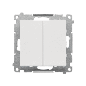 SIMON 55 MODULE LIGHT GRAY MATT SERIAL SWITCH SPRING TERMINALS 10AX 250V