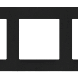 SIMON 55 BLACK MATT FRAME 5X LINE