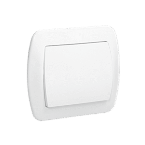 SIMON AKORD WHITE 1-POLAR SWITCH SCREW TERMINALS 10AX 250V