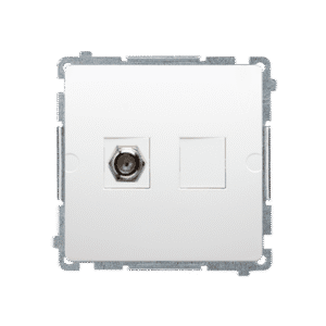 SIMON BASIC MODUŁ BIAŁY GNIAZDO TV TYP F