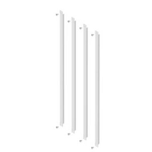 CP-BV 12 VERTICAL SIDE COVERS, LEFT AND RIGHT, FOR HXS ENCLOSURES, HEIGHT 12 (1800) (1SET.)